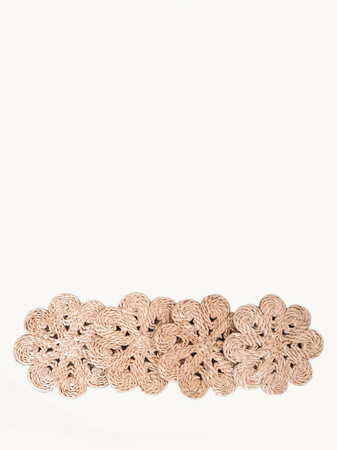 Jute Flower Drink Coaster (Set of 4)
