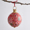 Oversized Christmas Paper Mache Ornament - Set of Two