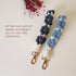 Macrame Daisy Flowers Wristlet
