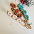 Macrame Daisy Flowers Wristlet