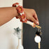 Macrame Daisy Flowers Wristlet