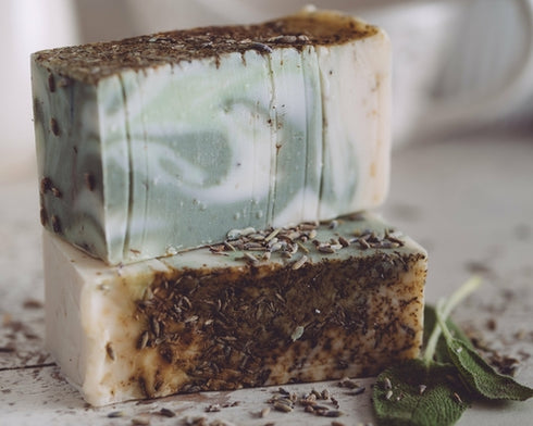 Lavender Sage Organic Handmade Soap