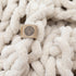 Infinite Chunky Knit Blanket | Minky | Big – Sand