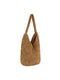 Monochrome Woven Crochet Slouch Tote