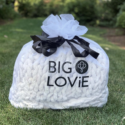 Infinite Chunky Knit Blanket | Minky | Big – Sand