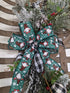 Handmade gnome winter/Christmas18 inch grapevine wreath