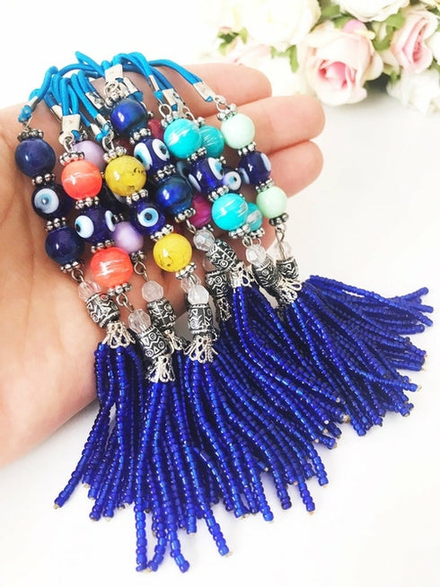 Various color car rear mirror charm