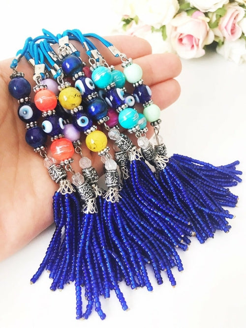 Various color car rear mirror charm