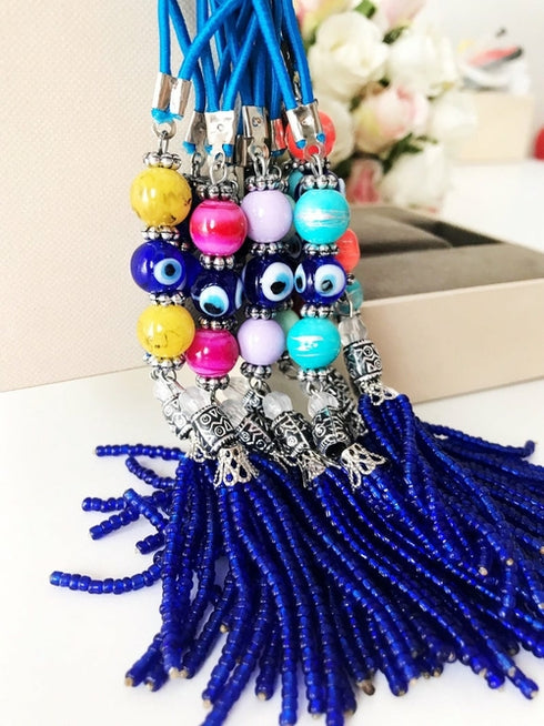 Various color car rear mirror charm