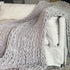 Infinite Chunky Knit Blanket | Minky | Big – Mist
