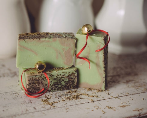 Christmas Thyme Organic Handmade Soap