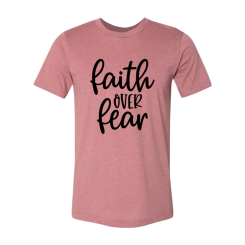 Faith Over Fear Inspired Apparel One Clover Way